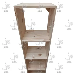 cubo x4 fabricado en madera de pino por js muebles fabrica de muebles y carpinteria mayorista y minorista en san fernando