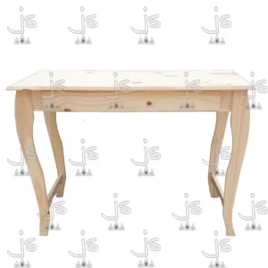 mesa de arrime de 100 centimetros de ancho con cajon fabricado en madera de pino por js muebles fabrica de muebles y carpinteria mayorista y minorista en san fernando
