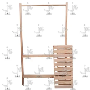 perchero plegable 100 fabricada por js muebles fabrica de muebles y carpinteria mayorista y minorista en san fernando