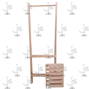 perchero plegable 60 fabricada por js muebles fabrica de muebles y carpinteria mayorista y minorista en san fernando