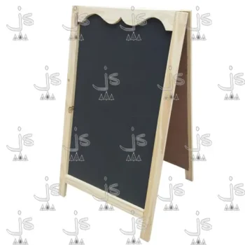 Pizarrón Plegable de 1,00X0,60 hecho de madera de pino. Fabricando por JS. Fábrica de muebles.