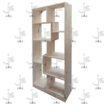 Biblioteca de cubos de 60 centimetros fabricada en madera de pino por js muebles fabrica de muebles y carpinteria mayorista y minorista en san fernando