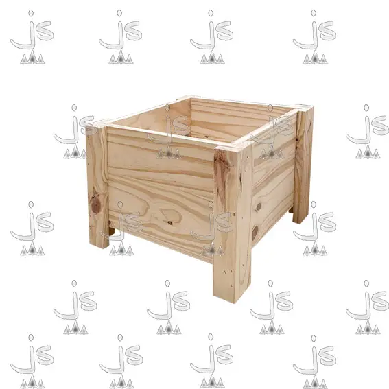 Cajon Huertero 40x35 Bajo Fabricado en Pino Macizo por JS Fabrica de Muebles Ubicado en San Fernando