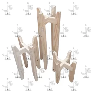 set de 3 maceteros escandinavo fabricado en madera de pino por js muebles fabrica de muebles y carpinteria mayorista y minorista en san fernando