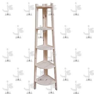 organizador esquinero hexagonal grande fabricado en madera de pino por js muebles fabrica de muebles y carpinteria mayorista y minorista en san fernando