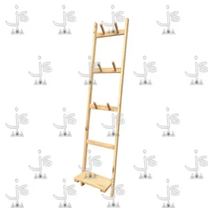 PERCHERO DE PARED CON ESTANT MULTIUSO FABRICADO EN MADERA DE PINO MACIZO POR JS DISEÑOS EN PINO CARPINTERIA Y MUEBLERIA EN SAN FERNAND