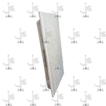Mesa enchapada 1,00×70 desarmable hecho de madera de pino. Fabricado por JS. Fábrica de muebles.