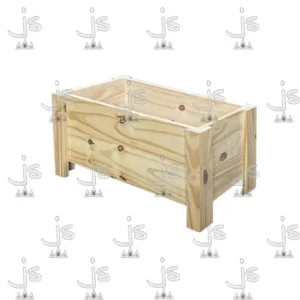 Cajon Huertero 60x30 Bajo Fabricado en Pino Macizo por JS Fabrica de Muebles Ubicado en San Fernando