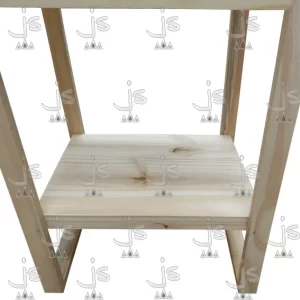 mesa de luz malibu con cajon y estante fabricada en madera de pino por js muebles fabrica de muebles y carpinteria mayorista y minorista en san fernando