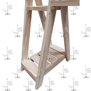 Mesa matera con estante fabricada en madera de pino macizo por JS Fabrica de muebles fabrica y carpinteria en san fernando