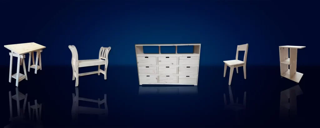 js fabrica de muebles, seleccion de muebles