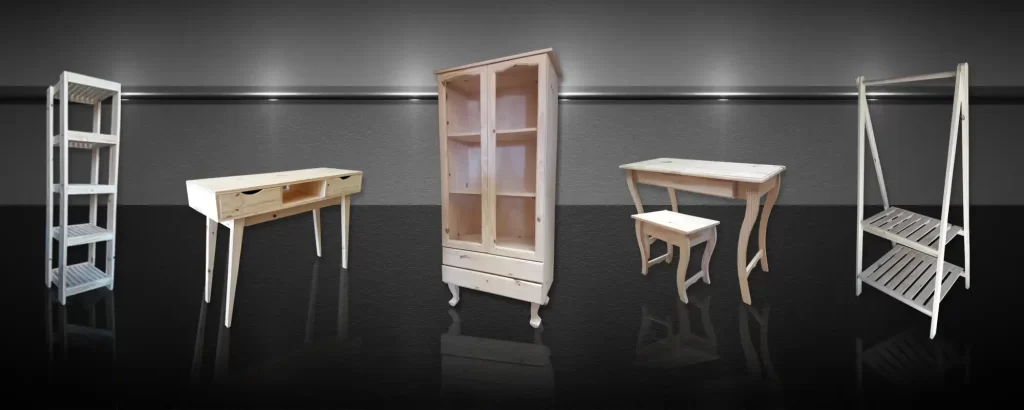 js fabrica de muebles seleccion de muebles, cristalero vajillero, mesa de arrime dresuar, escritorio estilo retro