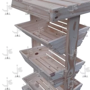 Cajon Macetero x3 echo en madera de pino fabricado y distribuido por js diseños en pino fabrica y carpinteria