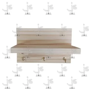 Porta Llave organizador 22cm de Pared fabricado en madera de pino macizo por js fabrica de muebles carpinteria en san fernando