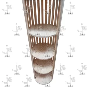 esquinero varillado x5 estantes fabricado en madera de pino por js muebles fabrica de muebles y carpinteria mayorista y minorista en san fernando