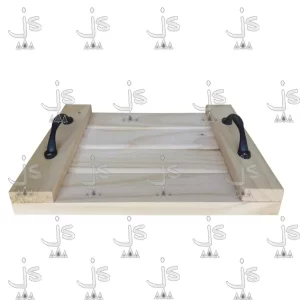 bandeja matera con manijas fabricada en madera de pino por js muebles fabrica de muebles y carpinteria mayorista y minorista en san fernando
