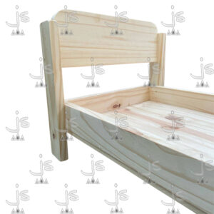 Camita para mascotas hecho de madera de pino. Fabricado por JS. Fábrica de muebles.