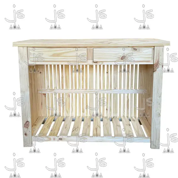 Desayunador Varillado 120 C / Cajones - Código 2777 - Imagen 3