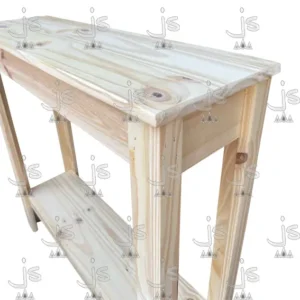 Mesa arrime pasillo L 080 Fabricado en Pino Macizo por JS Fabrica de Muebles Ubicado en San Fernando
