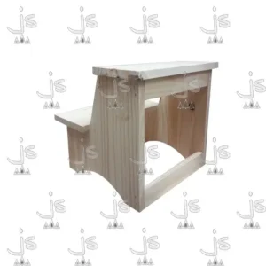 Escalerita Niño. Fabricada en Pino Macizo por JS Fabrica de Muebles Ubicado en San Fernando.
