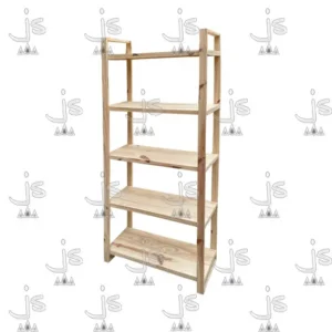 Estanteria Nordica Fabricada en Pino Macizo por JS Fabrica de Muebles Ubicado en San Fernando