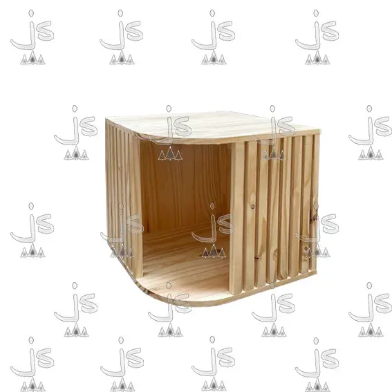 Mesa Luz Para Mascota. Fabricada en Pino Macizo por JS Fabrica de Muebles Ubicado en San Fernando