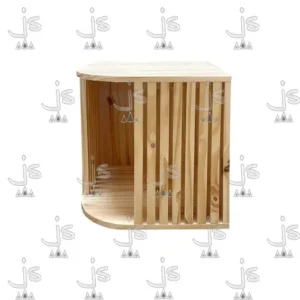 Mesa Luz Para Mascota. Fabricada en Pino Macizo por JS Fabrica de Muebles Ubicado en San Fernando