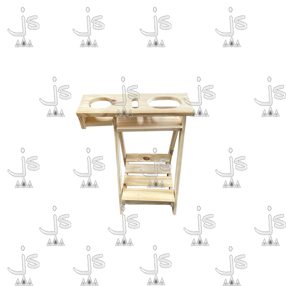 Mesa Matera Plegable Grande. Fabricada en Pino Macizo por JS Fabrica de Muebles Ubicado en San Fernando
