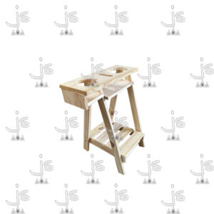 Mesa Matera Plegable Grande. Fabricada en Pino Macizo por JS Fabrica de Muebles Ubicado en San Fernando