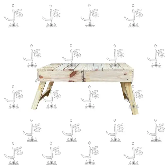 Mesa Matera Valija Termo. Fabricada en Pino Macizo por JS Fabrica de Muebles Ubicado en San Fernando