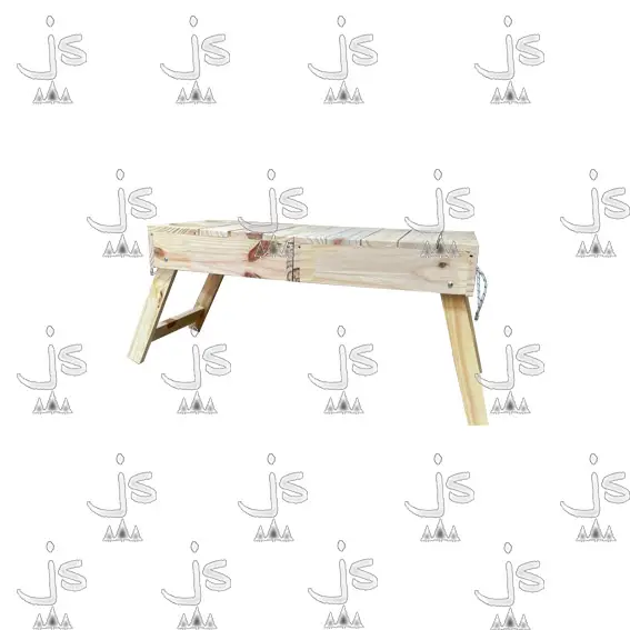 Mesa Matera Valija Termo. Fabricada en Pino Macizo por JS Fabrica de Muebles Ubicado en San Fernando