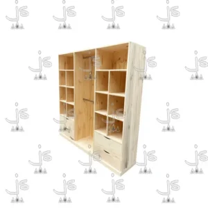 Placard Vestidor 1,80 Fabricada en Pino Macizo por JS Fabrica de Muebles Ubicado en San Fernando