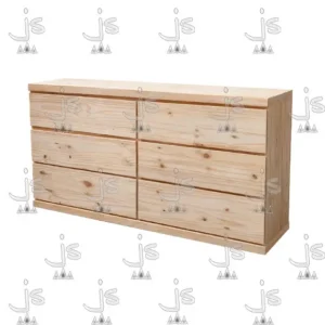 Comoda familiar grande Fabricada en Pino Macizo por JS Fabrica de Muebles Ubicado en San Fernando