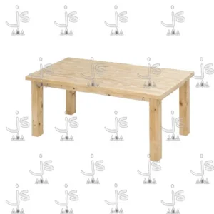 Mesa de Comedor maciza pata 3x3 Fabricada en Pino Macizo por JS Fabrica de Muebles Ubicado en San Fernando