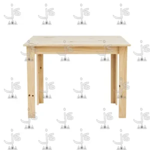 MESA COMEDOR ECONOMICA PATA L 120X80 FABRICADA EN MADERA DE PINO MACIZO POR JS DISEÑOS EN PINO CARPINTERIA Y MUEBLERIA EN SAN FERNANDO ZONA NORTE