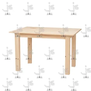 MESA COMEDOR ECONOMICA PATA L 140X80 FABRICADA EN MADERA DE PINO MACIZO POR JS DISEÑOS EN PINO CARPINTERIA Y MUEBLERIA EN SAN FERNANDO ZONA NORTE
