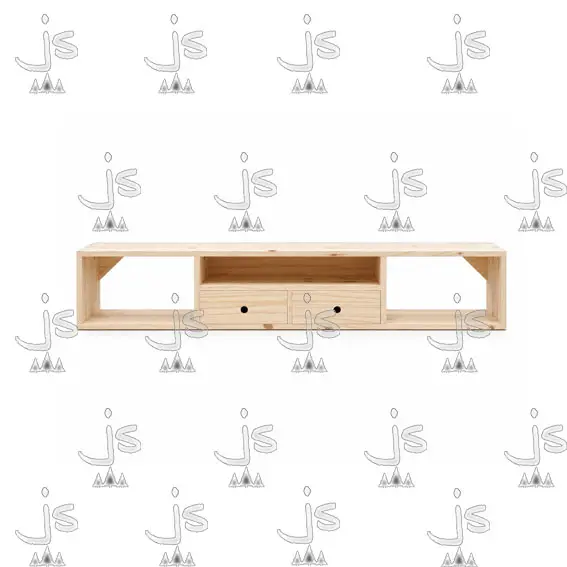 Rack Flotante C/Cajones 1.20 Pino Macizo por JS Fabrica de Muebles Ubicado en San Fernando