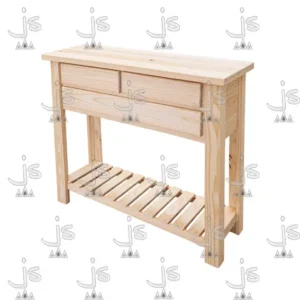 Desayunador auxiliar de cocina 120 fabricado en madera de pino macizo fabricado por js fabrica de muebles y carpintería mayorista y minorista en san fernando
