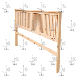Respaldo de cama varillado 1,40 × 1,20 — Código 2405